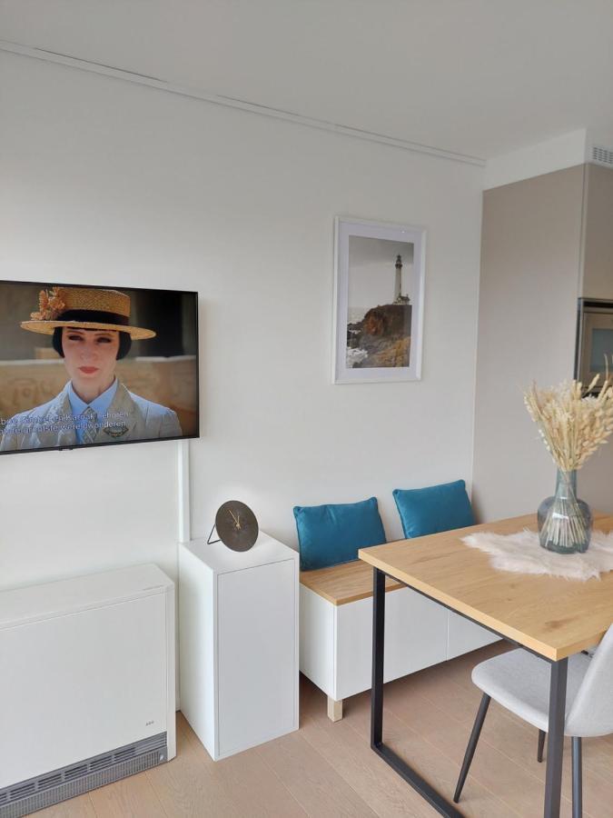Studio 3 Bredene Met Strandcabine Exterior foto